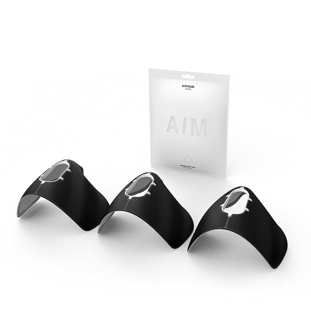 AIR FILTER ACTIVE 口罩【优选型】滤芯-M/L (三片装) - 口罩 - 其他材质 黑色