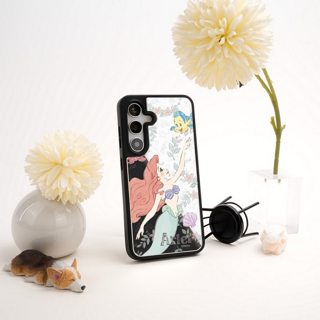 迪士尼公主爱丽儿  iPhone 16 Samsung S25 气垫/标准/镜面手机壳 - 手机壳/手机套 - 塑料 多色