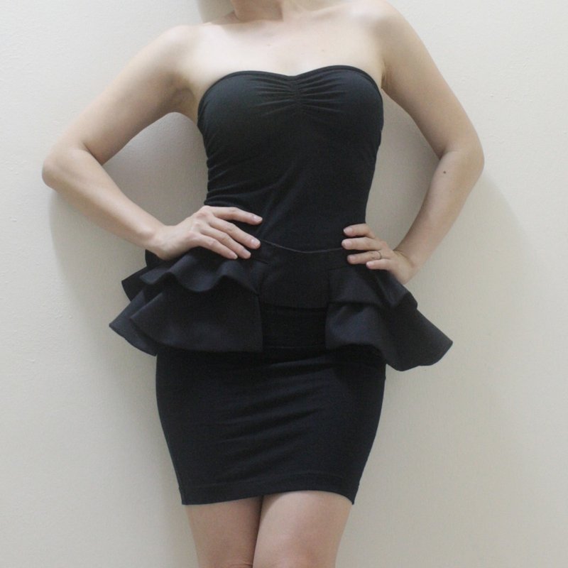 Canvas Waist Pouch / Fanny Pack / Hip Bag / Festival Bag / Belt Bag - GALA - 其他 - 其他材质 黑色