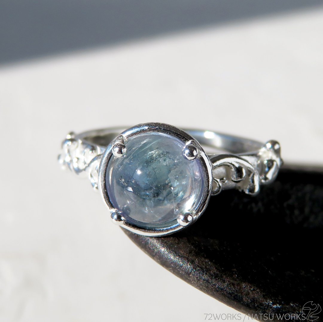坦桑石戒指 / bi-color Tanzanite Ring - 戒指 - 宝石 蓝色
