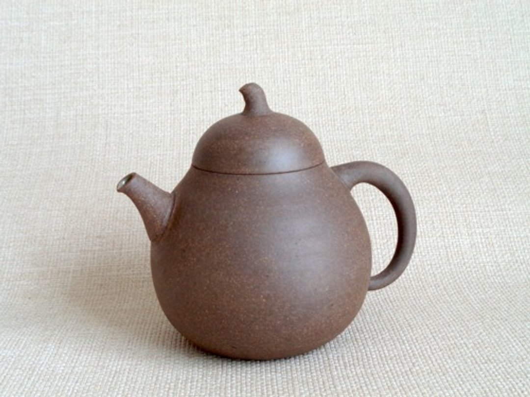 倒梨 c - 茶具/茶杯 - 陶 咖啡色