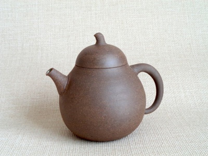 倒梨 c - 茶具/茶杯 - 陶 咖啡色