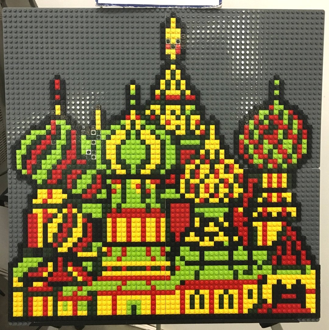 订制积木粒马赛克boxset (尺寸:Medium 51.2cm x 51.2 cm) - 墙贴/壁贴 - 塑料 