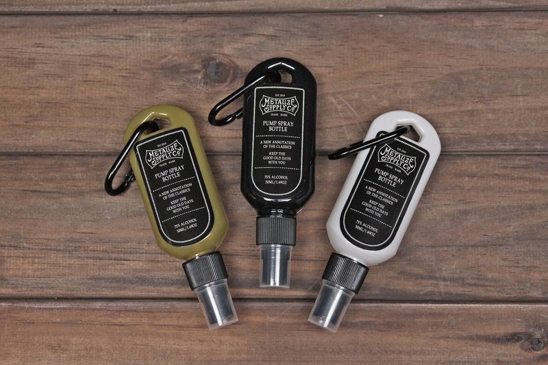 【METALIZE】防疫酒精喷瓶-盾型标章款 - 其他 - 塑料 