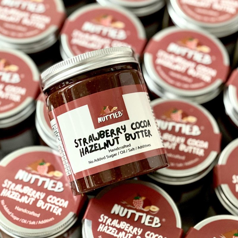 【期间限定】士多啤梨可可榛子酱 - 果酱/抹酱 - 其他材质 红色