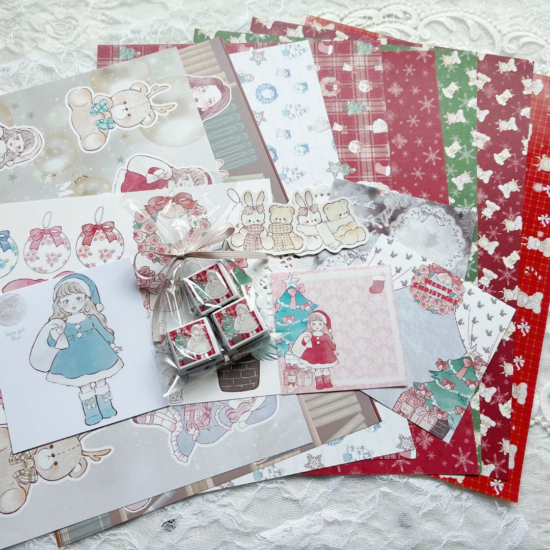 christmas set - 纸盒/包装盒 - 纸 多色