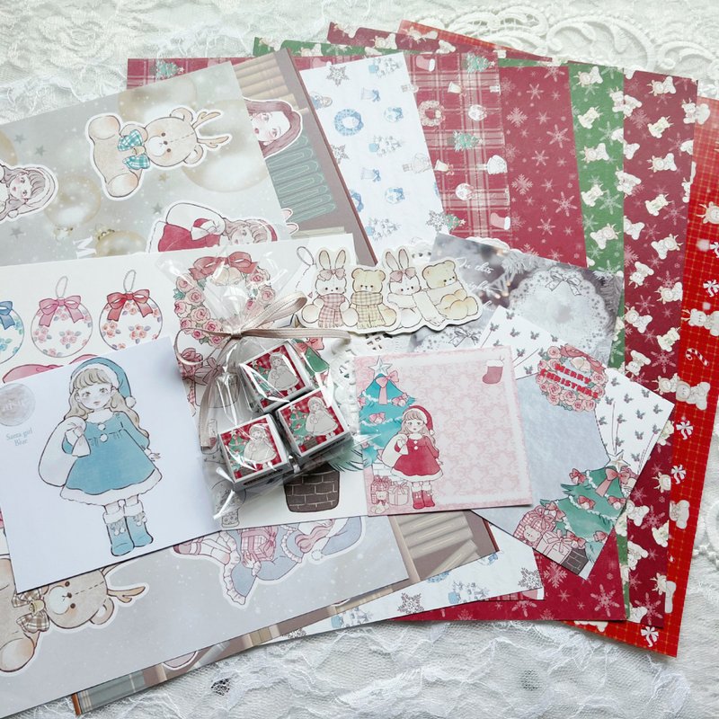 christmas set - 纸盒/包装盒 - 纸 多色