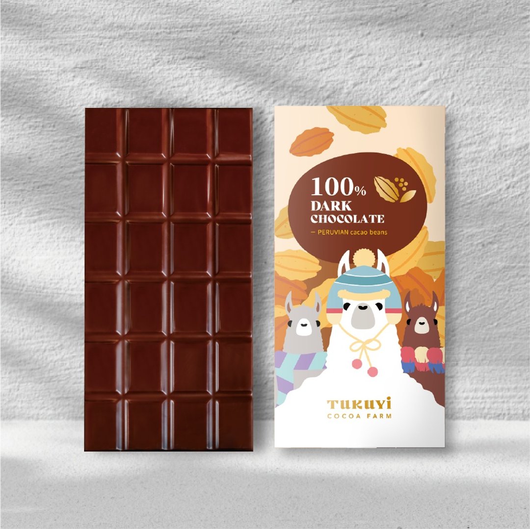秘鲁白豆 黑巧克力 100% - 巧克力 - 新鲜食材 咖啡色