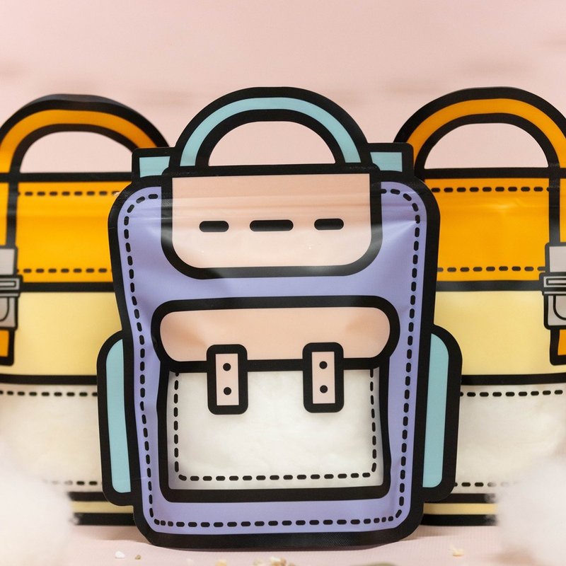 儿童节限定小书包棉花糖 - 零食/点心 - 纸 