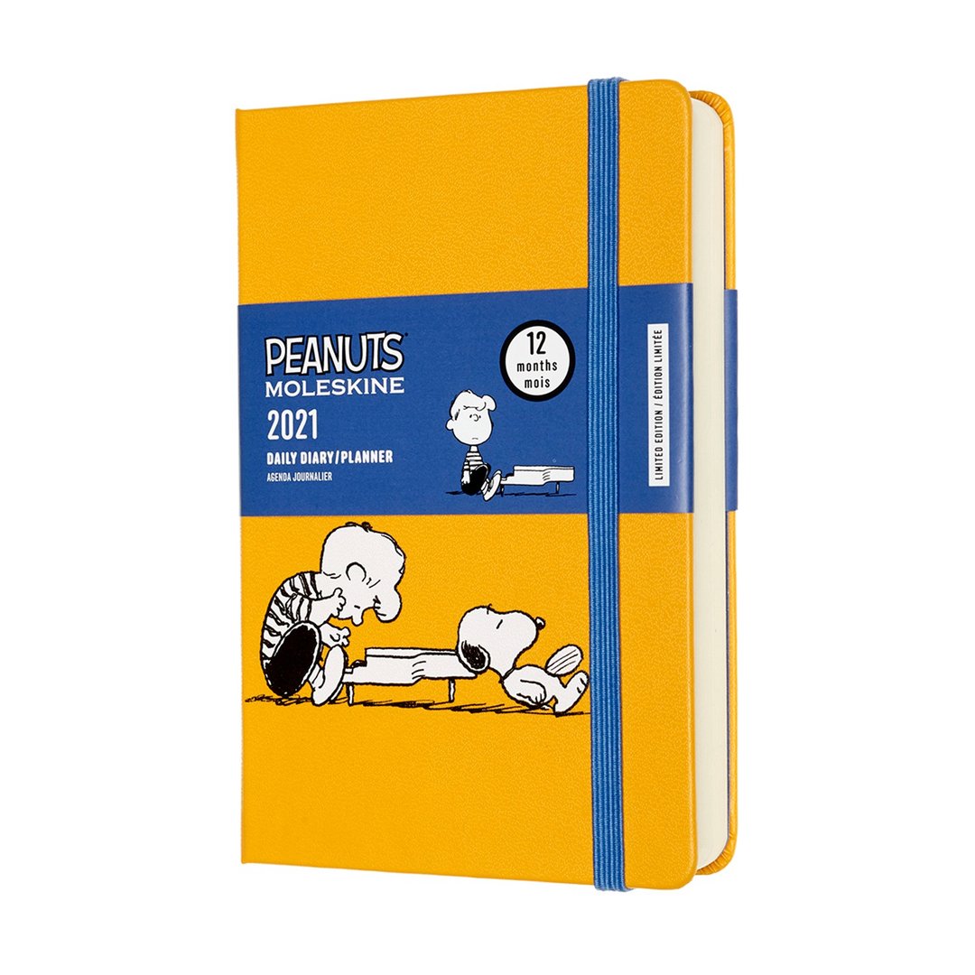_勿上架_MOLESKINE 2021 史奴比限量日记 12M - 口袋 谢勒德弹琴 - 笔记本/手帐 - 纸 