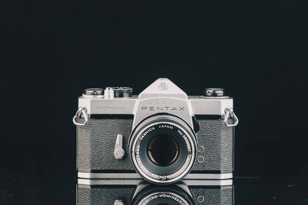 PENTAX ASAHI SP+YASHICA 50mm F=1.7 #9447 #135底片相机 - 相机 - 其他金属 黑色