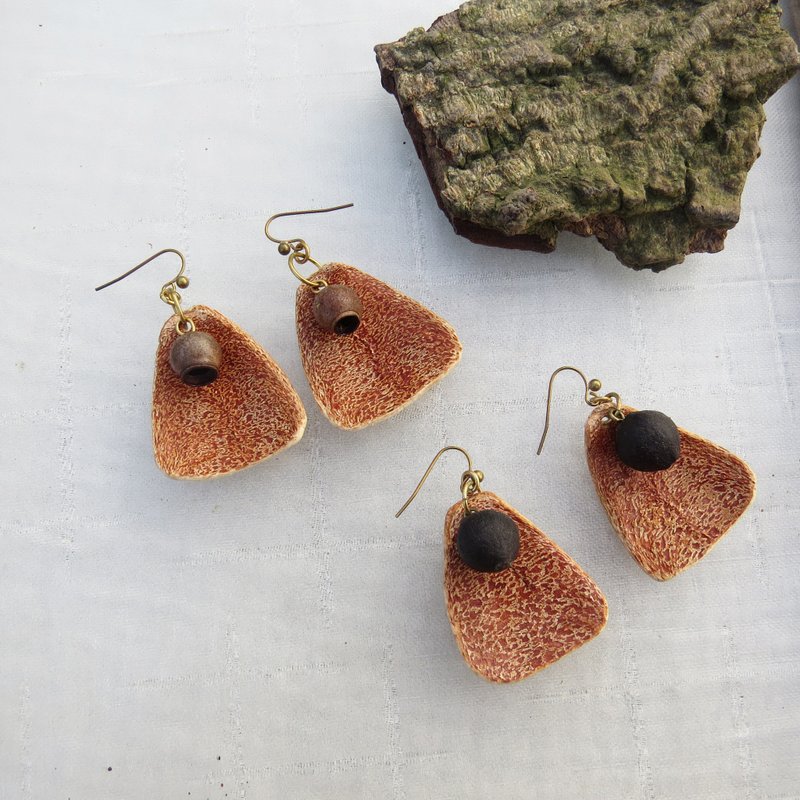 果子耳环 - 耳环/耳夹 - 植物．花 