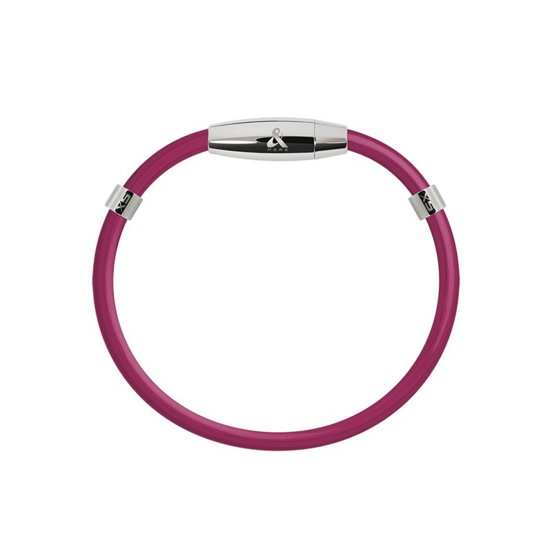 X5 特仕版钛锗手环 (白钢) - 手链/手环 - 硅胶 多色