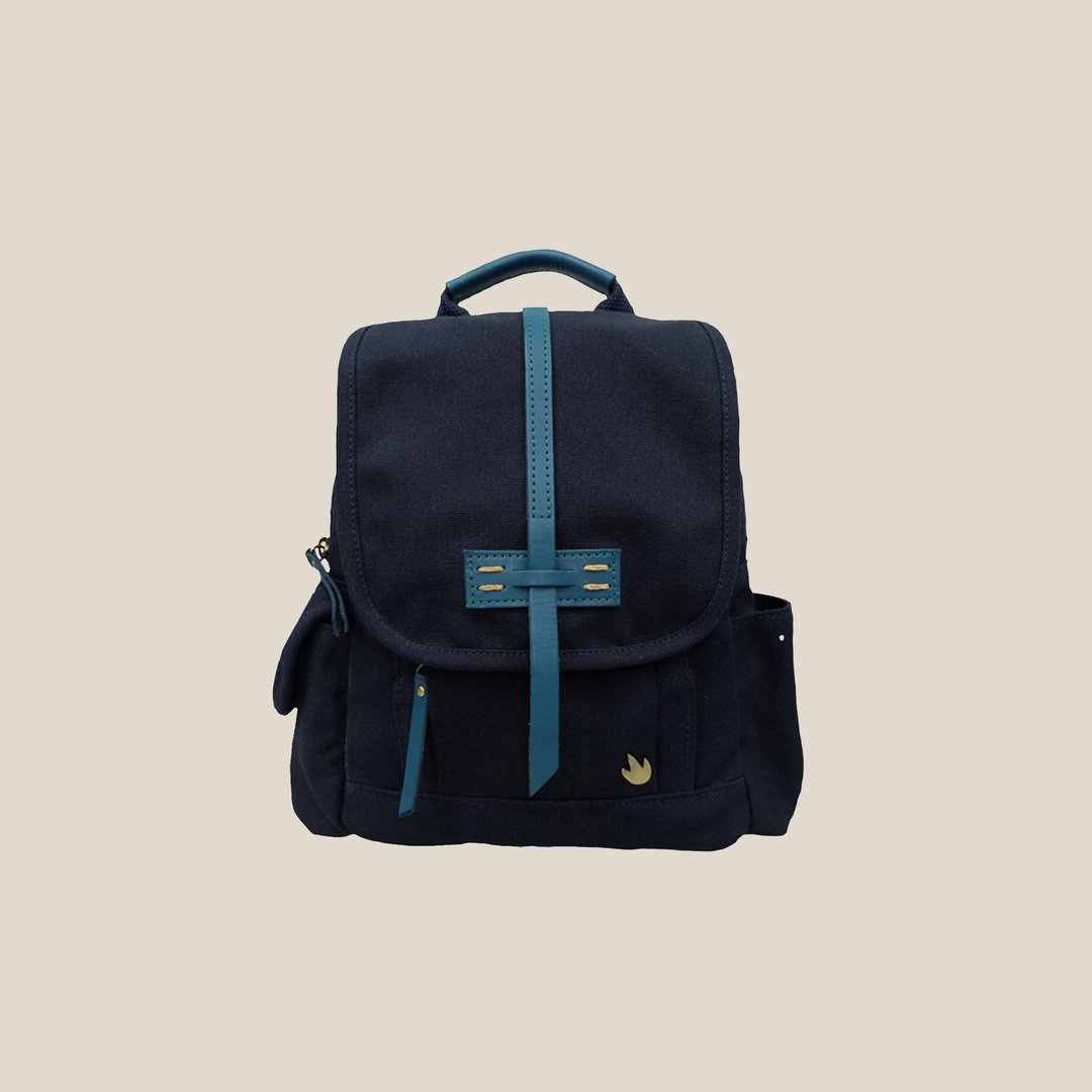 Movy Backpack Petite 小型侧背包 深蓝色 - 后背包/双肩包 - 其他材质 蓝色