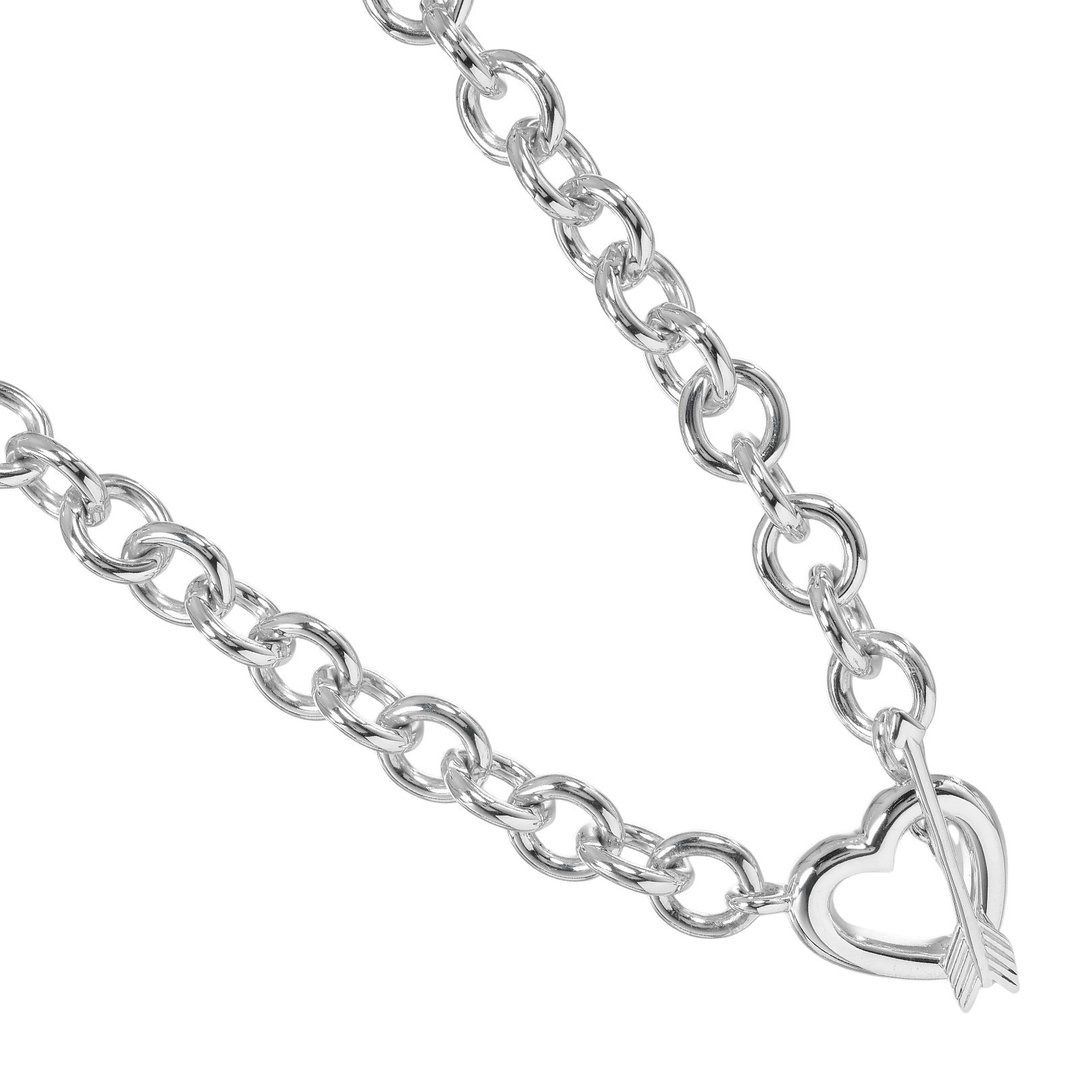 【日本直送】蒂芙尼 TIFFANY&Co. 爱心箭头 托格链 项链 Vintage 银 925 женский 【二手】 - 项链 - 银 银色