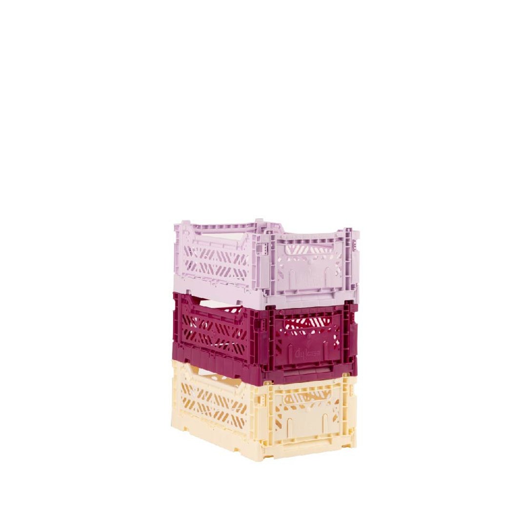 Aykasa土耳其折叠收纳篮 - 经典组合 - 蓝莓起司 - 收纳用品 - 塑料 多色