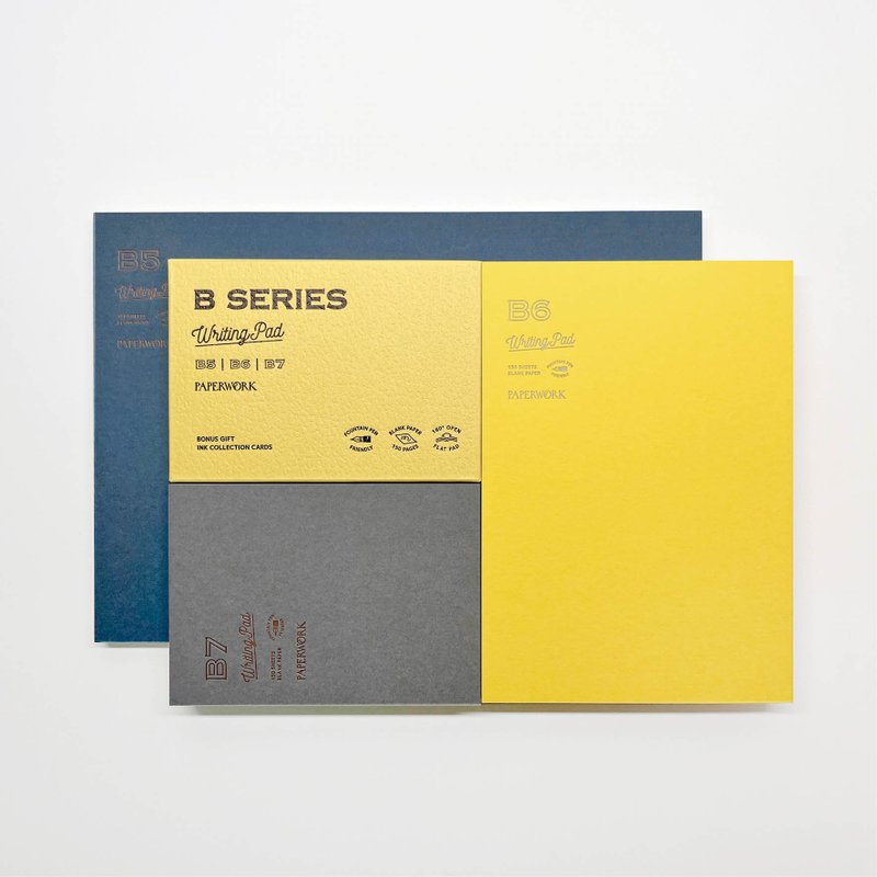 Writing Pad 书写便签本礼物组 - 笔记本/手帐 - 纸 灰色