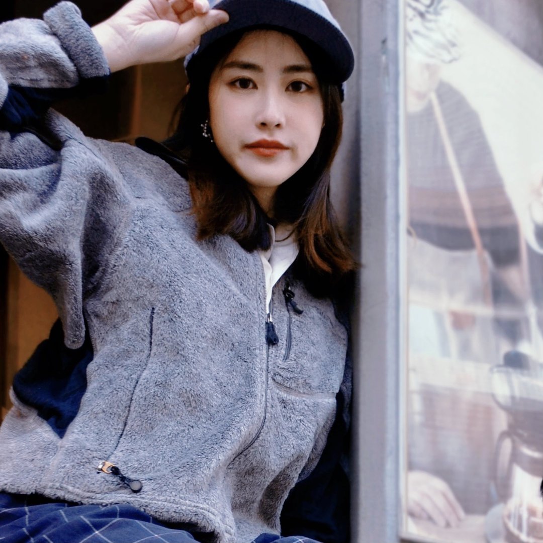 Patagonia Polartec Grey Fleece Jacket 灰色拼接摇粒绒外套 - 男装外套 - 其他材质 灰色