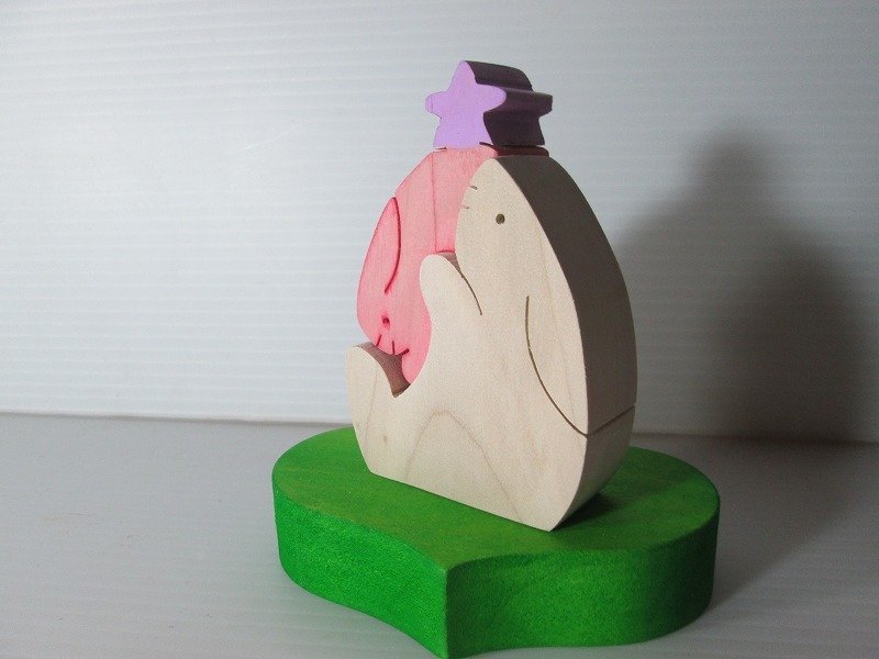 Rabbit Tree Japan postage164 yen - 玩具/玩偶 - 木头 绿色