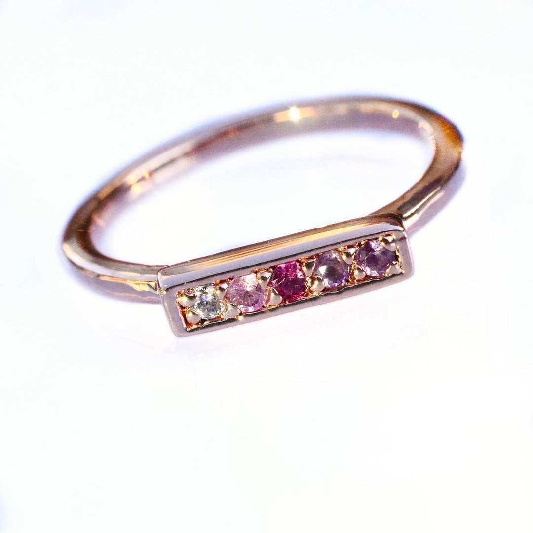 Shading Ring #minimshading - 戒指 - 纯银 