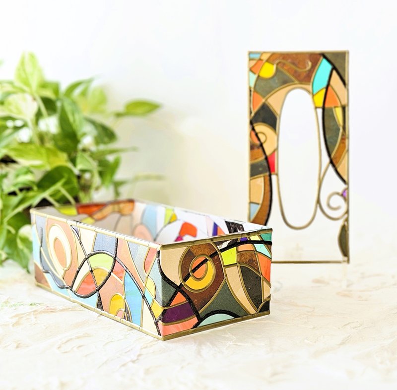 马可波罗系列面纸盒 - 纸巾盒 - 压克力 金色