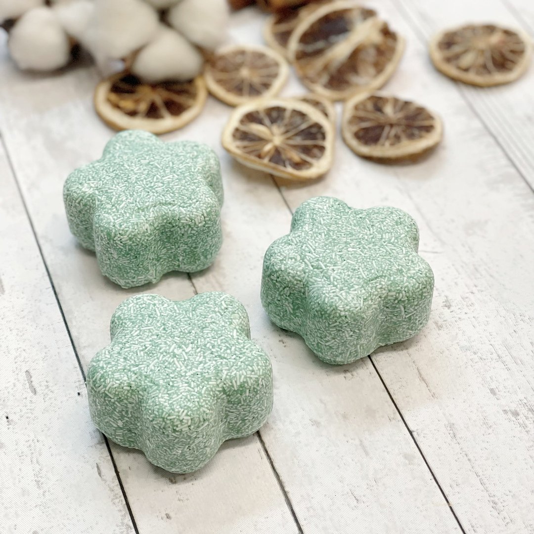 茶树去屑洗发饼 - 肥皂/手工皂 - 精油 绿色