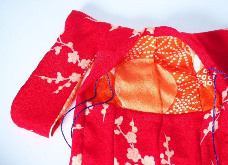 可爱的娃娃羽织 仅限羽织 - 玩偶/公仔 - 丝．绢 红色