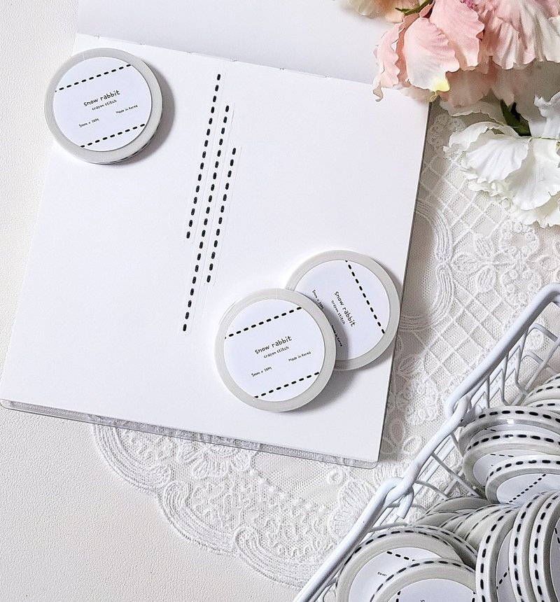 蜡笔缝线和纸胶带 - 纸胶带 - 其他材质 