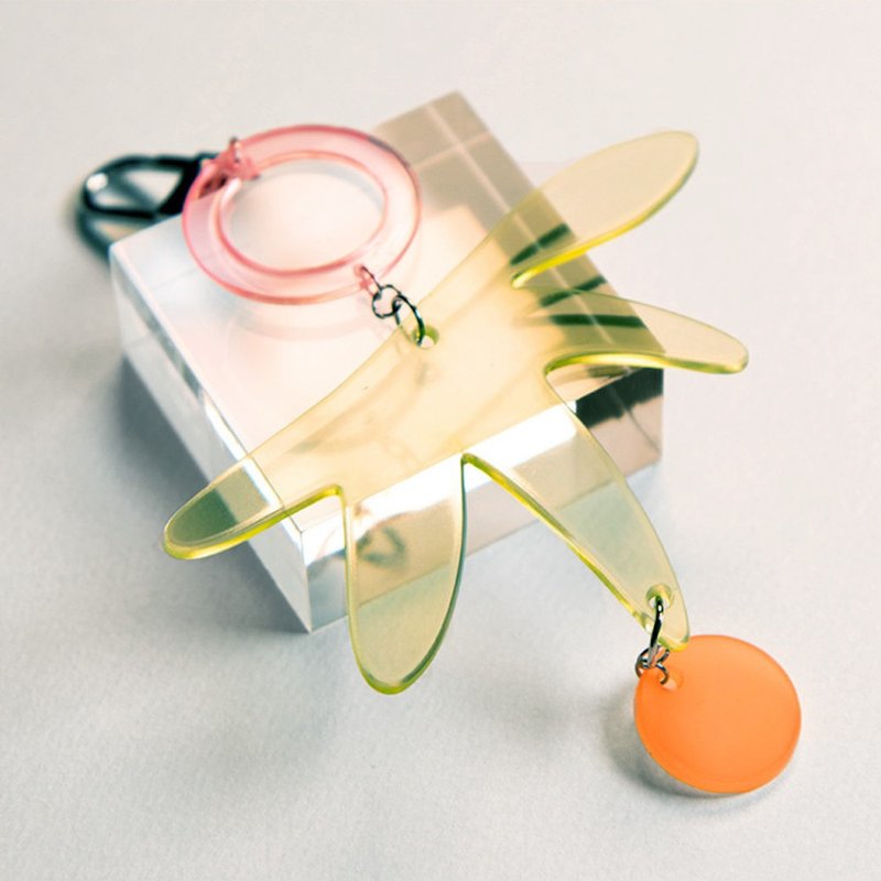 Summer grass - acrylic sun keyring - 钥匙链/钥匙包 - 压克力 