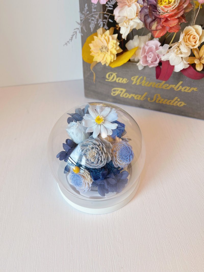 【香港花艺工作室】暑期亲子花艺兴趣班 - 小小保鲜花水晶球 - 植栽 - 植物．花 