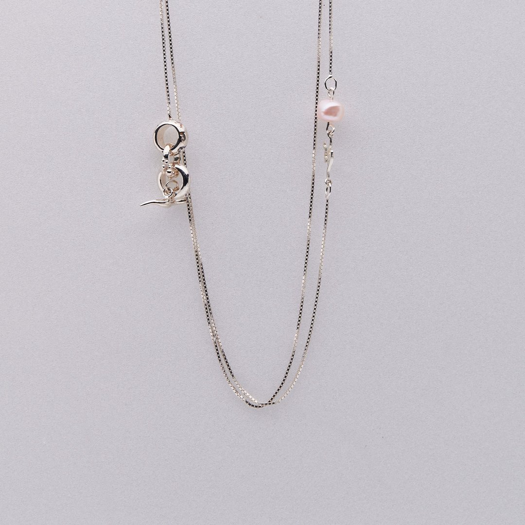 CARINA necklace - 项链 - 纯银 