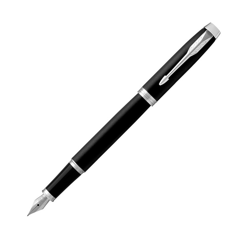 PARKER 新经典入门款 钢笔 雾黑白夹 - 钢笔 - 其他金属 黑色