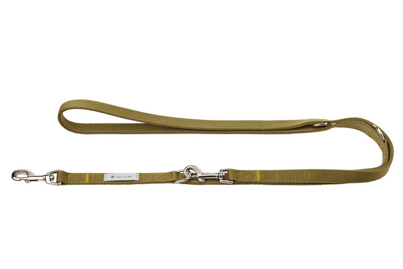 【尾巴与我】多功能加强款牵绳 抹绿 M - 项圈/牵绳 - 尼龙 