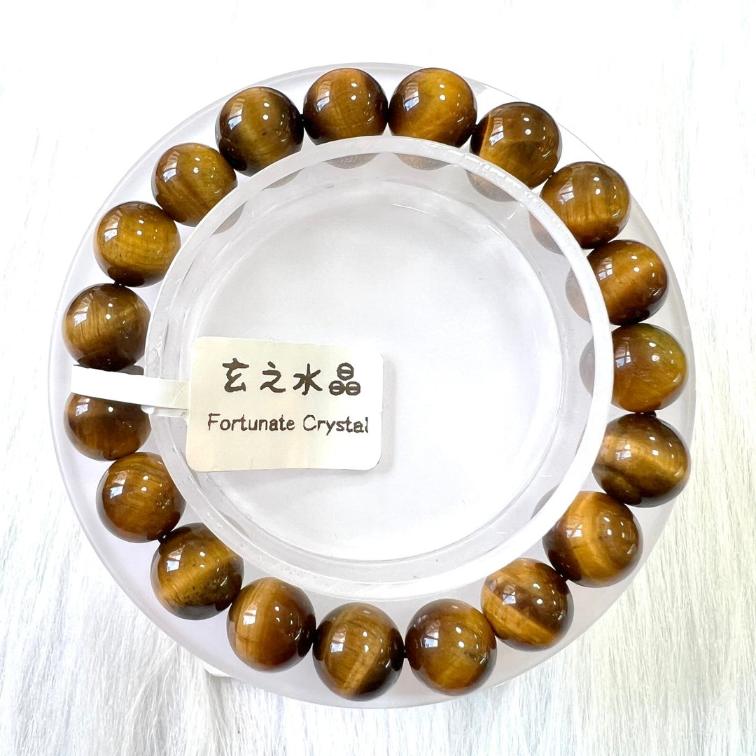黄虎眼手串 | 水晶 | 水晶手串 | 水晶手链 | 水晶手链 - 手链/手环 - 水晶 黄色