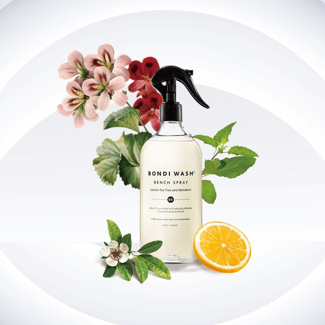 【时尚杂志推荐】柠檬茶树及柑橘 居家表面清洁喷雾 500ml - 衣物清洁 - 浓缩/萃取物 多色