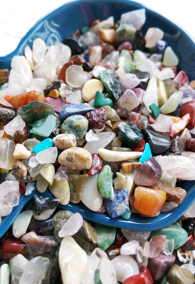 天然多宝水晶碎石 净化专用小碎石  一份 100g 售 50 元 - 摆饰 - 其他材质 