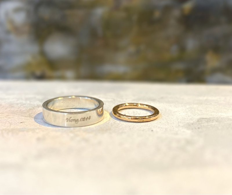 高雄/圈圈可当尾戒贵人戒两用项链/一人体验 - 金工/饰品 - 纯银 