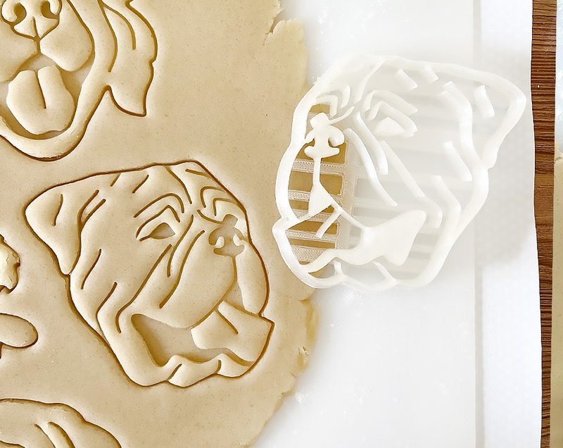斗牛獒饼干模具 - 其他 - 塑料 