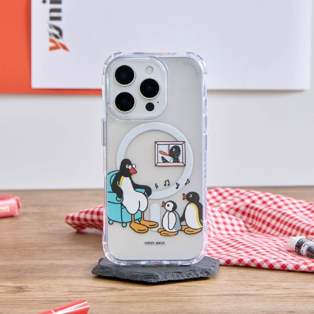 PINGU唱歌给爷爷听抗黄防摔MagSafe iPhone手机壳 - 手机壳/手机套 - 塑料 多色