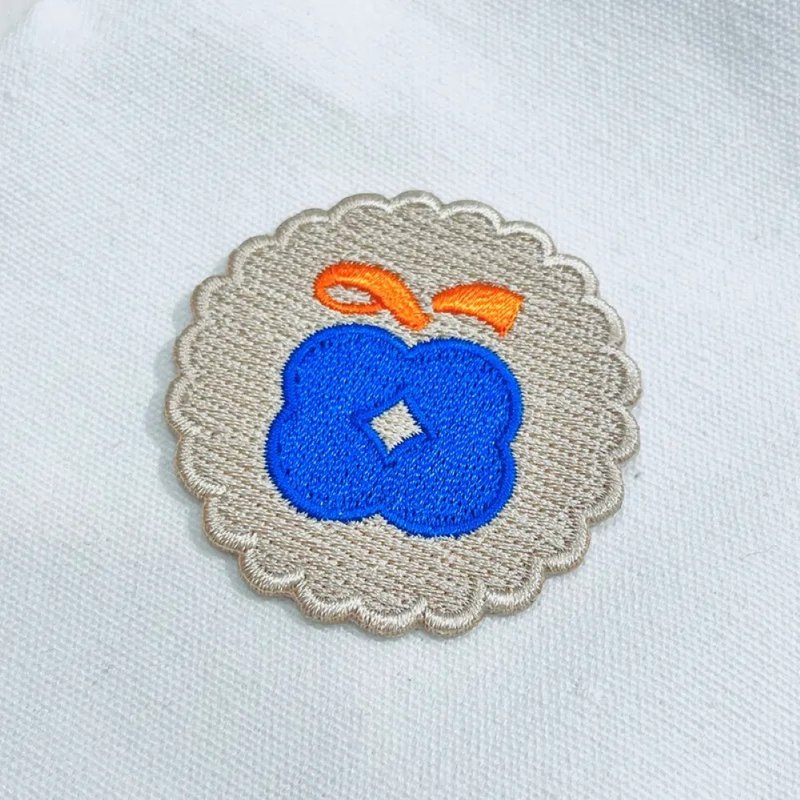 SWL  LOGO - 编织/刺绣/羊毛毡/裁缝 - 绣线 蓝色