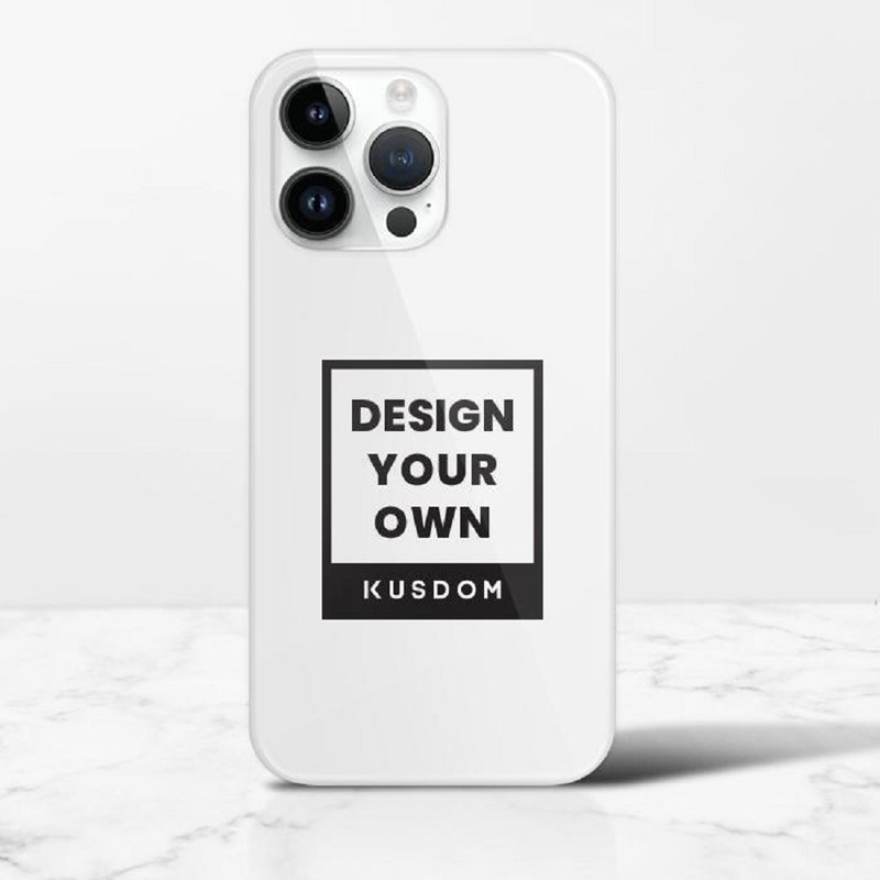 iPhone 14 /Plus /Pro /ProMax 光面硬身壳 - 手机壳/手机套 - 其他材质 白色