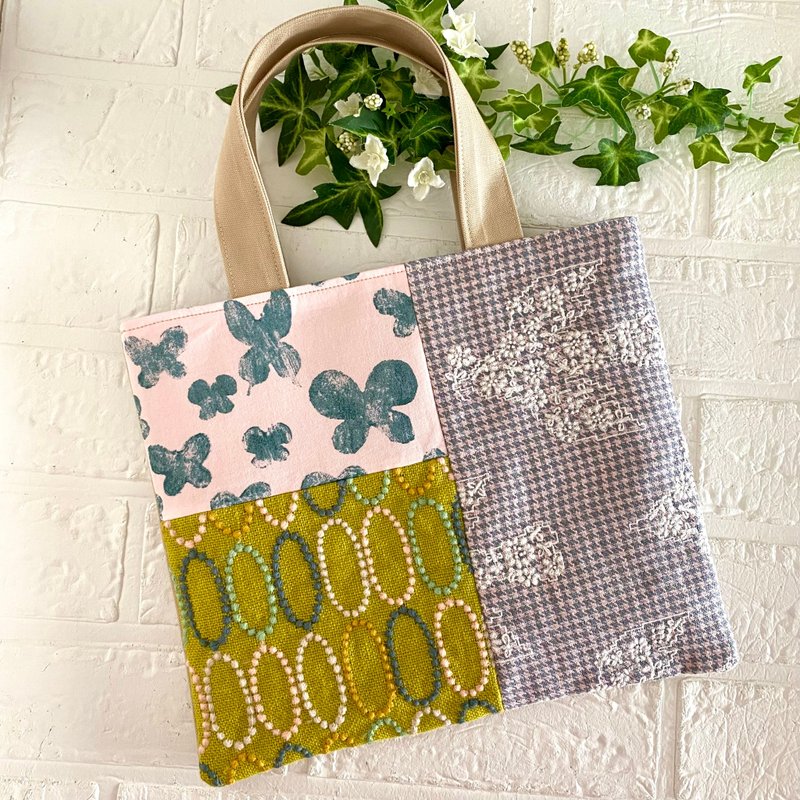 minä perhonen 拼布 包 包 minaperhonen - 手提包/手提袋 - 棉．麻 