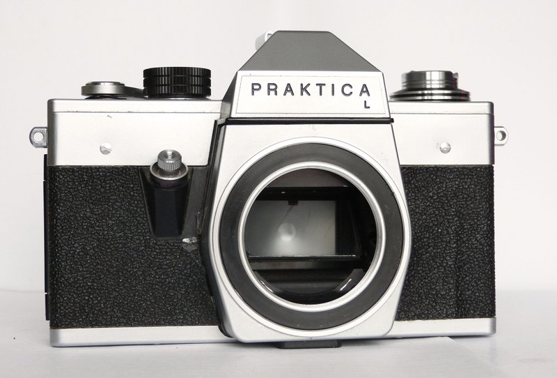 Praktica L film SLR body M42 mount 35mm GDR Germany - 相机 - 其他材质 银色