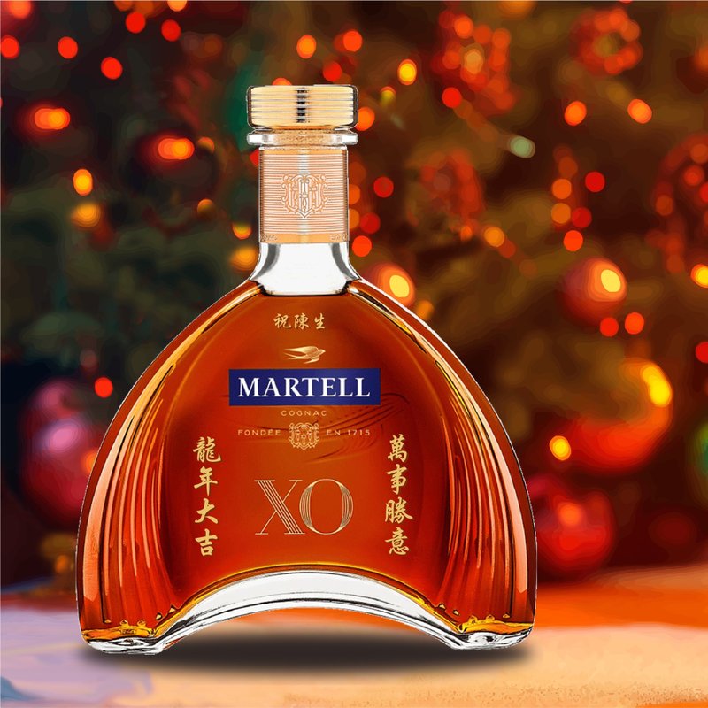 2024 CNY Gifts|Martell X.O 雕刻礼物 新年礼物 新春礼物 年礼 - 酒类 - 玻璃 