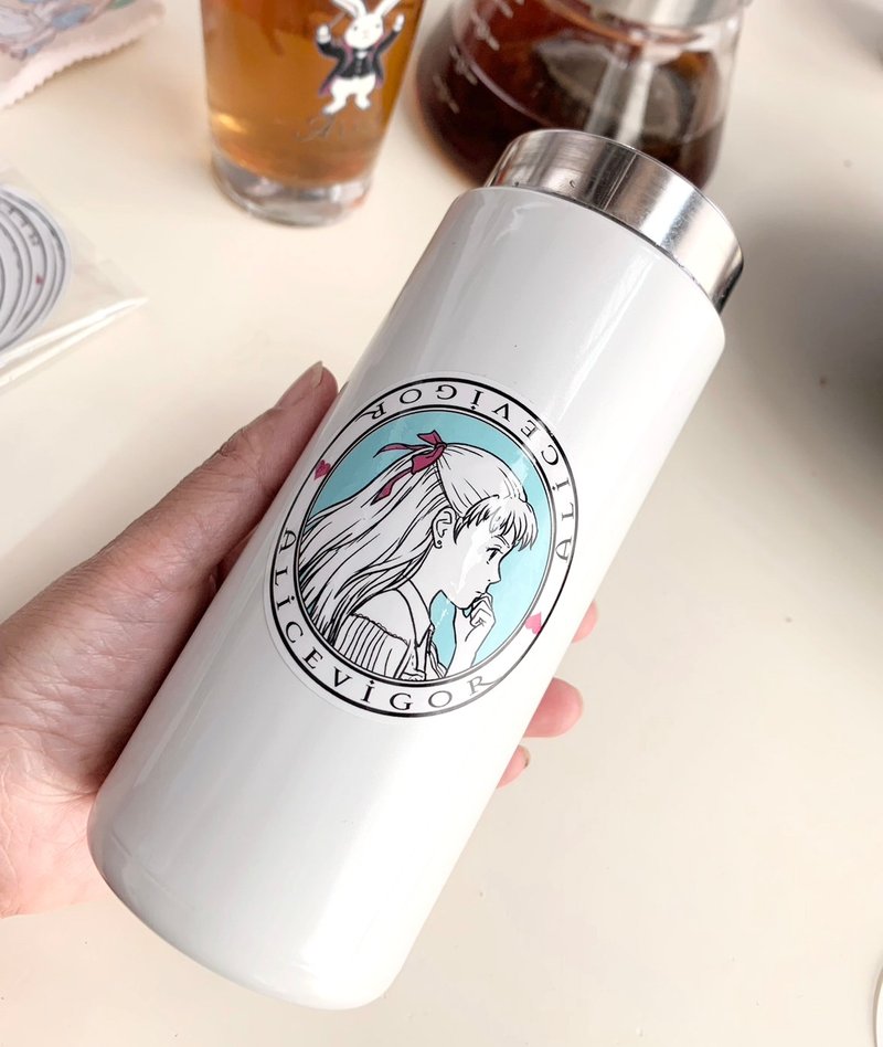 Alicevigor Logo 贴纸 - 贴纸 - 纸 