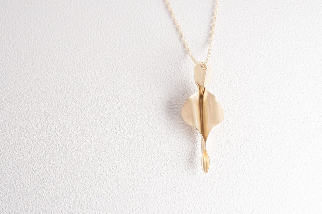 【惊蛰系列】黄铜项链 Brass Necklace - 项链 - 铜/黄铜 