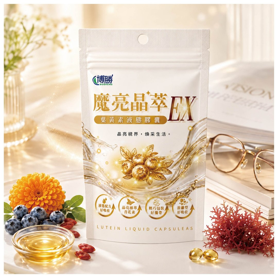 魔亮晶萃 叶黄素液态胶囊 多件优惠 买一送一/超值 3 入 - 健康/养生 - 其他材质 