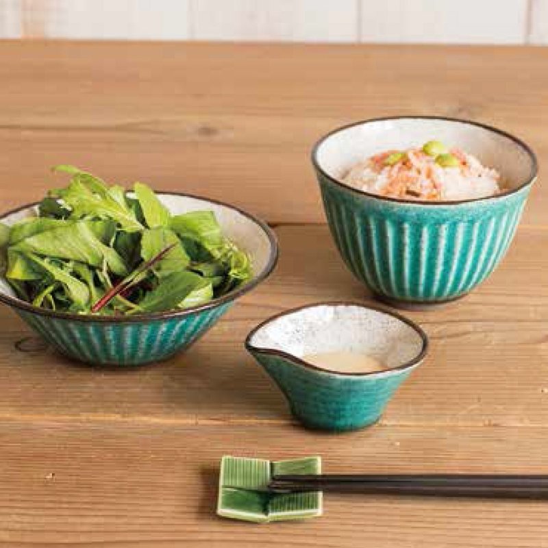 TOJIKI TONYA 美浓土岐泉 糖果沙拉碗 汤碗 酱料碟(两种颜色) - 碗 - 陶 粉红色