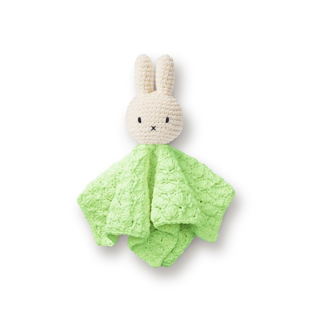 荷兰 Just Dutch | Miffy 米飞兔 婴幼儿安抚巾 复古款 绿色 - 玩偶/公仔 - 棉 绿色