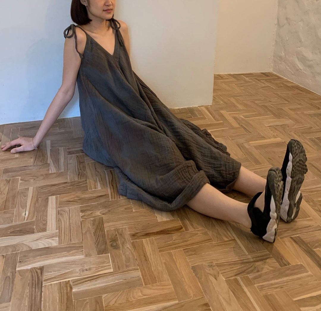 Ebony tie dye jumpsuit - 背带裤/连体裤 - 棉．麻 